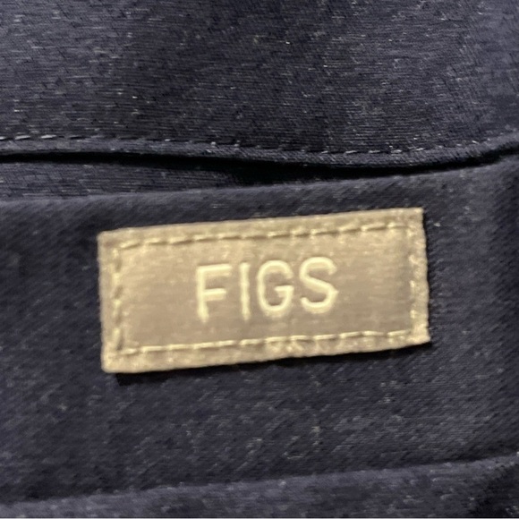 Figs Blue Jogger Sweatpants Tapered Design - Picture 5 of 6
